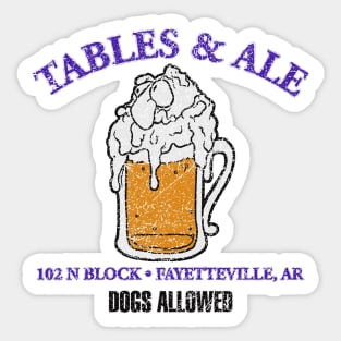 Tables & Ale Sticker